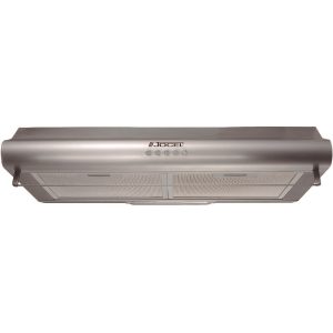 Campana extractora Jocel JE60I-007544, 60 cm, inox, 3 velocidades, 65 w