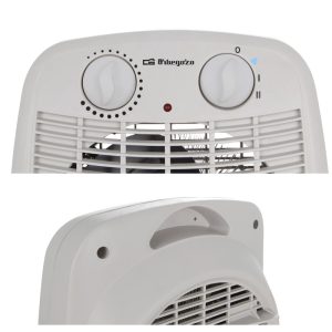 Calefactor de aire Orbegozo FH 7000, 2000 W, 2 niveles de potencia, blanco